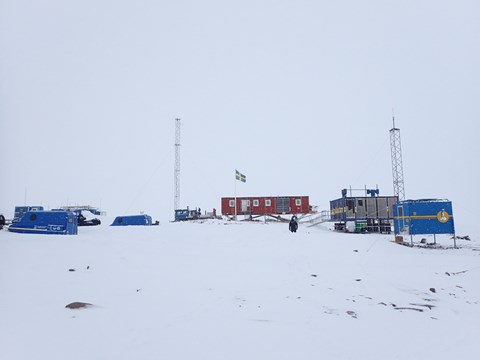 Wasa Research Station in December 2021